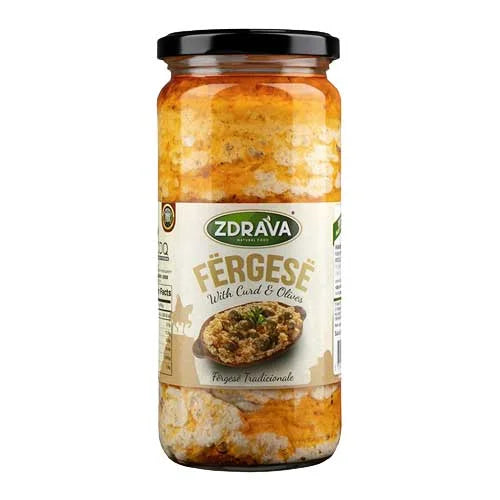Fargese with curd e olives